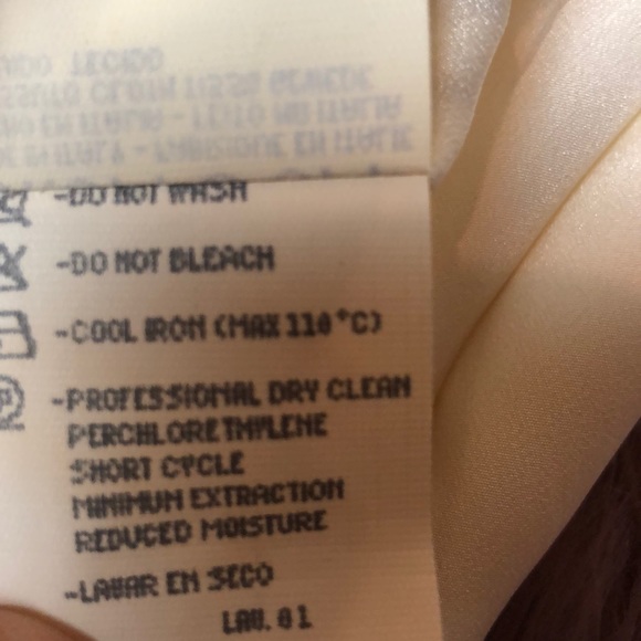 Emanuel Ungaro Paris Parallele Ivory Skirt size 6 - Picture 8 of 8